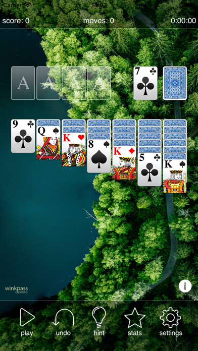 Klondike · Solitaire Screenshot