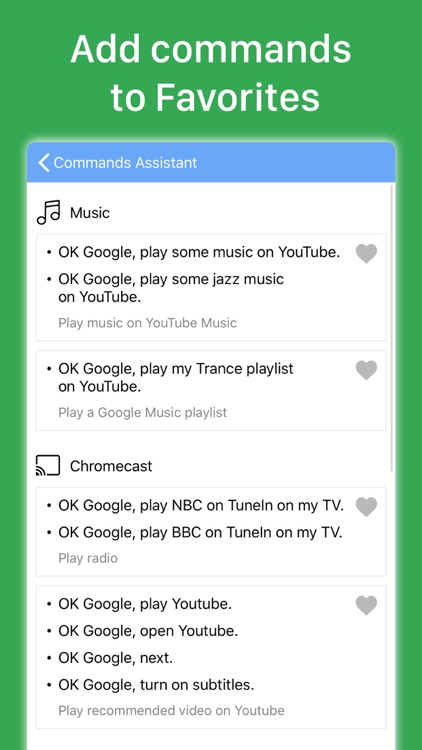 Commands for Google Assistant screenshot-4