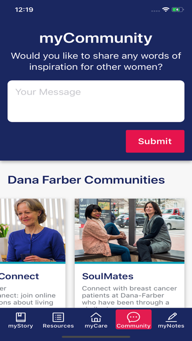 IMPROVE Breast Cancer Care Screenshot