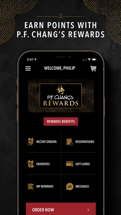 How to cancel & delete P.F. Chang's from iphone & ipad 3