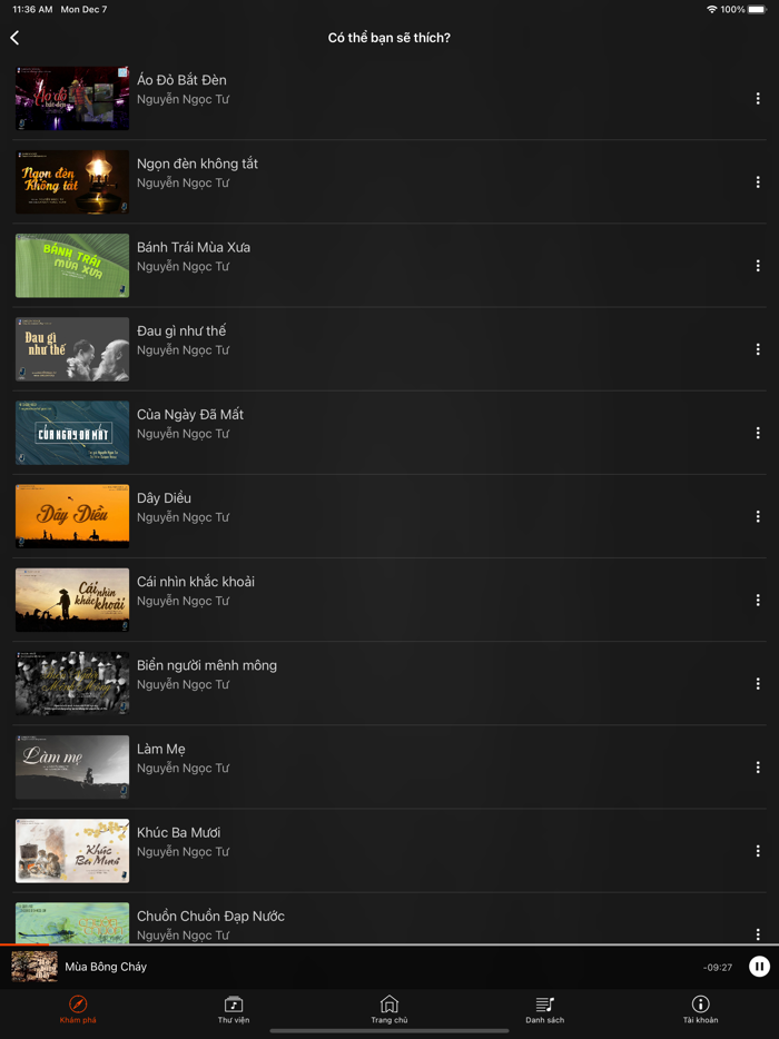 Audiobook  Nguyễn Ngọc Tư