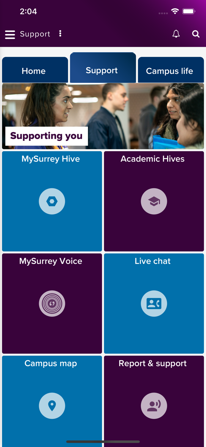 MySurrey University App