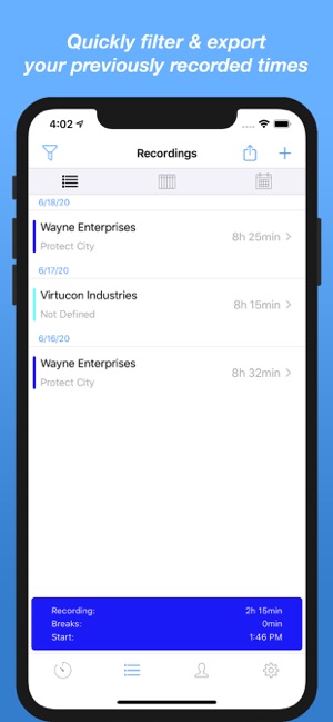 Drudge - Time Tracking(圖4)-速報App