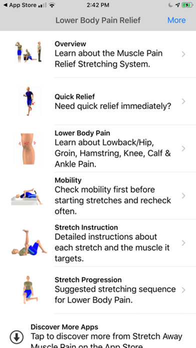 Stretch For Pain Relief Lowerのおすすめ画像1