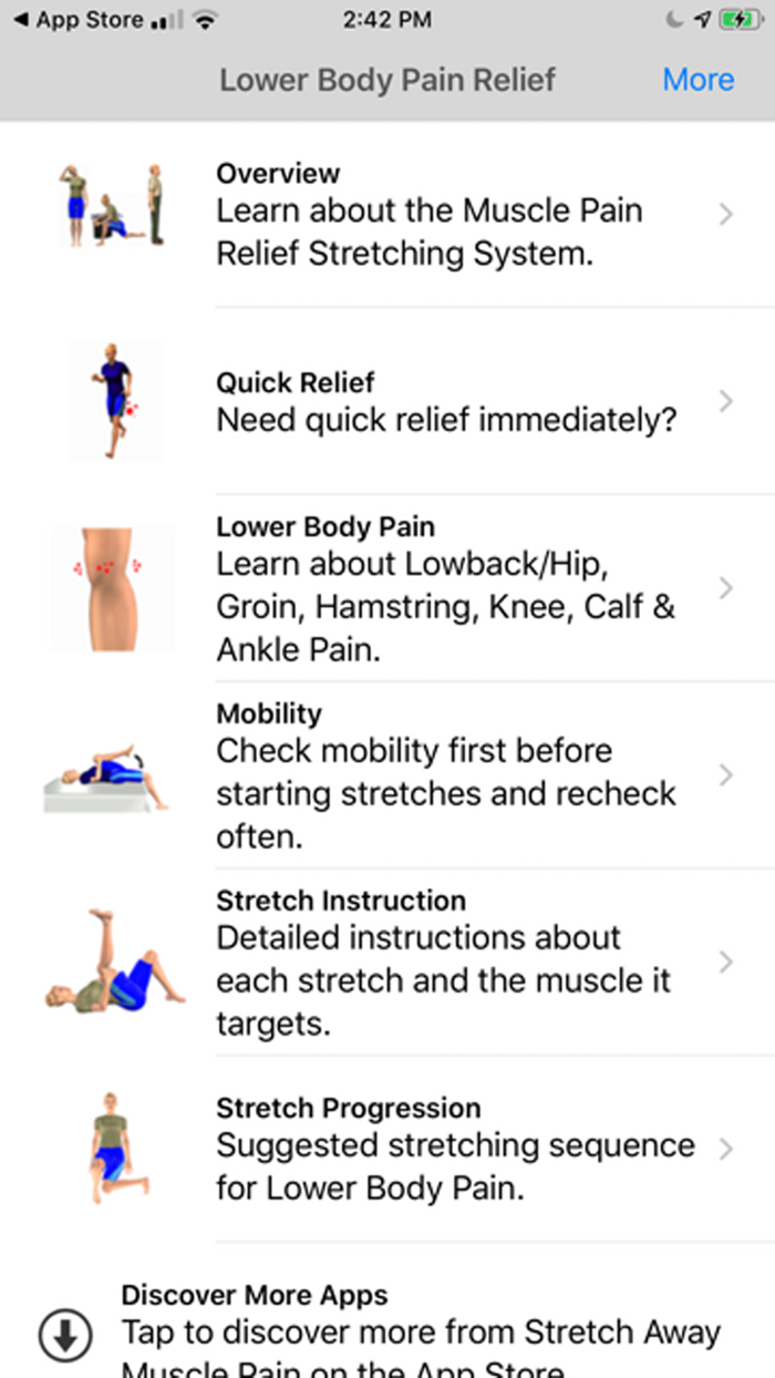 Stretch For Pain Relief Lower