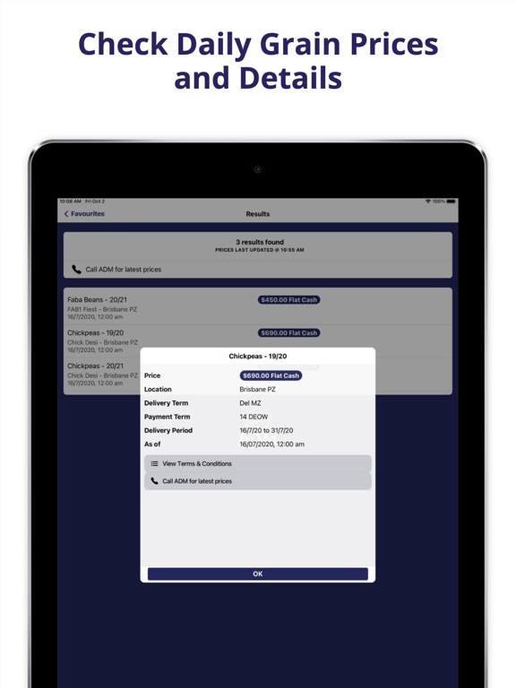 Screenshot #5 pour ADM Australia Grain Prices