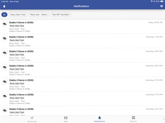 Screenshot #5 pour SicuroPeople Monitoring