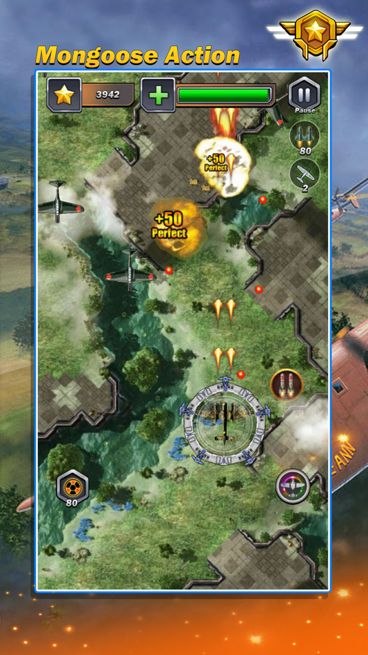 #10. Squadron War: Galactic fighter (iOS) Podle: Phuong Pham