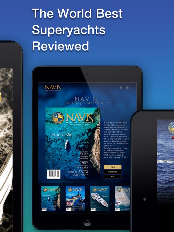 Screenshot #5 pour NAVIS: Luxury Yacht Magazine