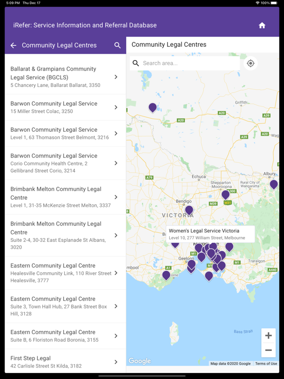 Screenshot #5 pour iRefer Vic