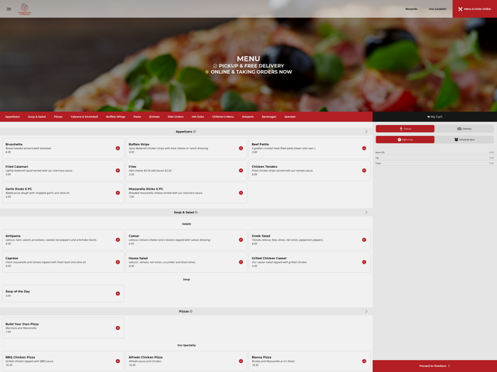 Two Guys Pizzeria and Restaurant