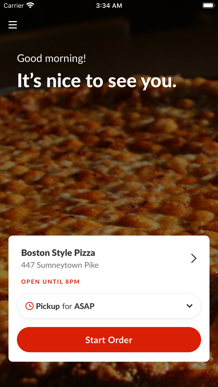 Boston Style Pizza