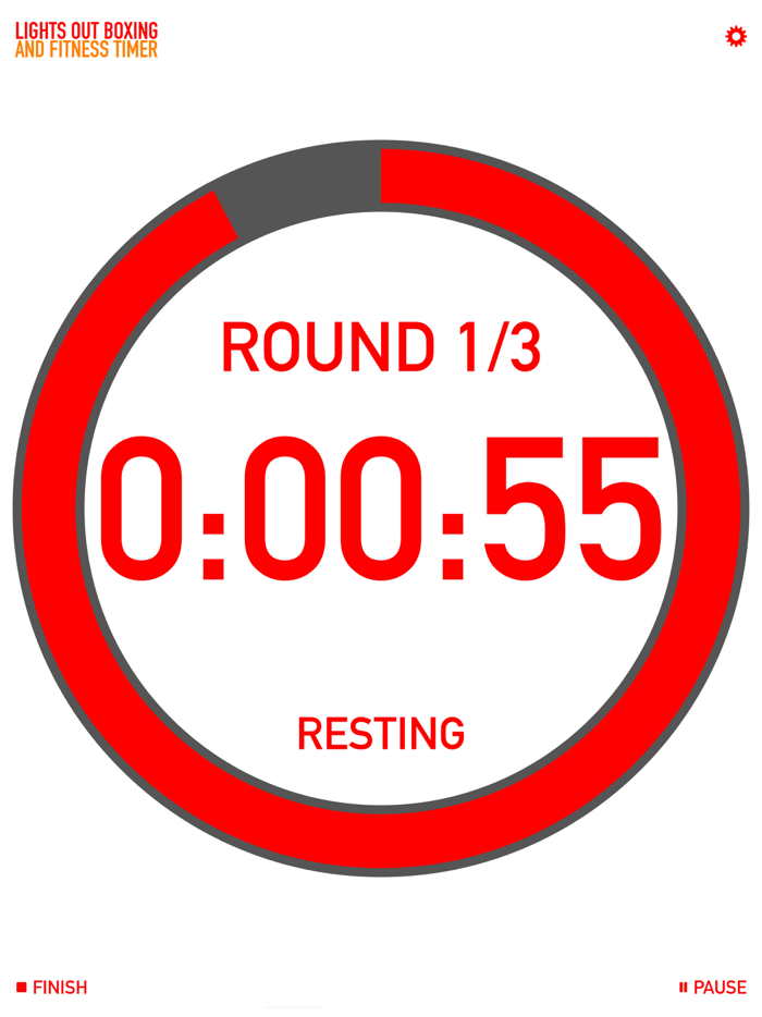 Lights Out Boxing Timer