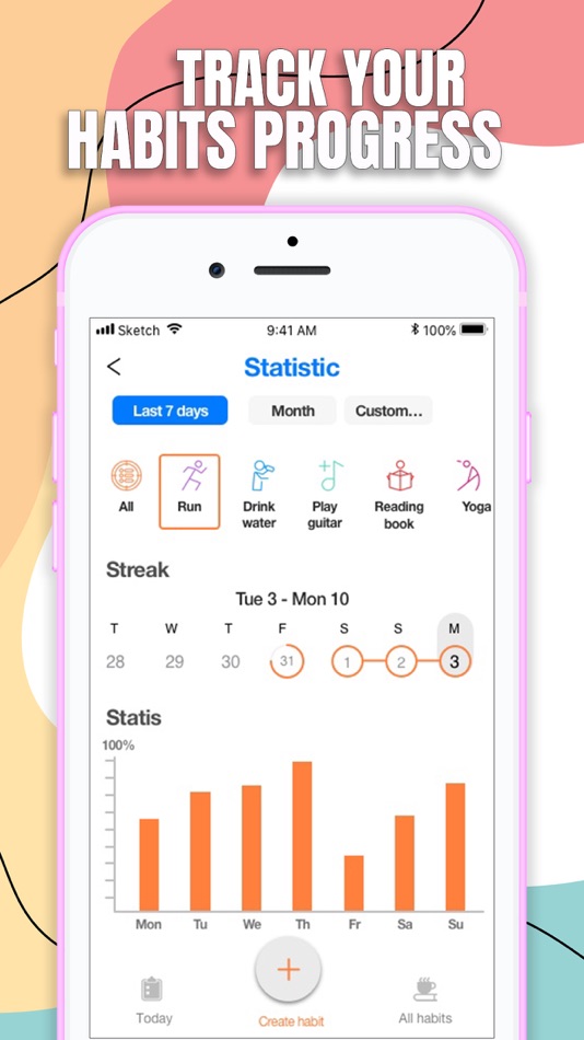 #2. Ḣabit Tracker (iOS) Podle: Polymath Company Limited