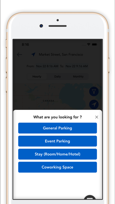 Parqay - Parking & Services Screenshot