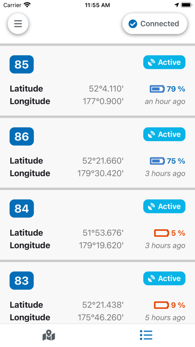 Buoy Locator Screenshot