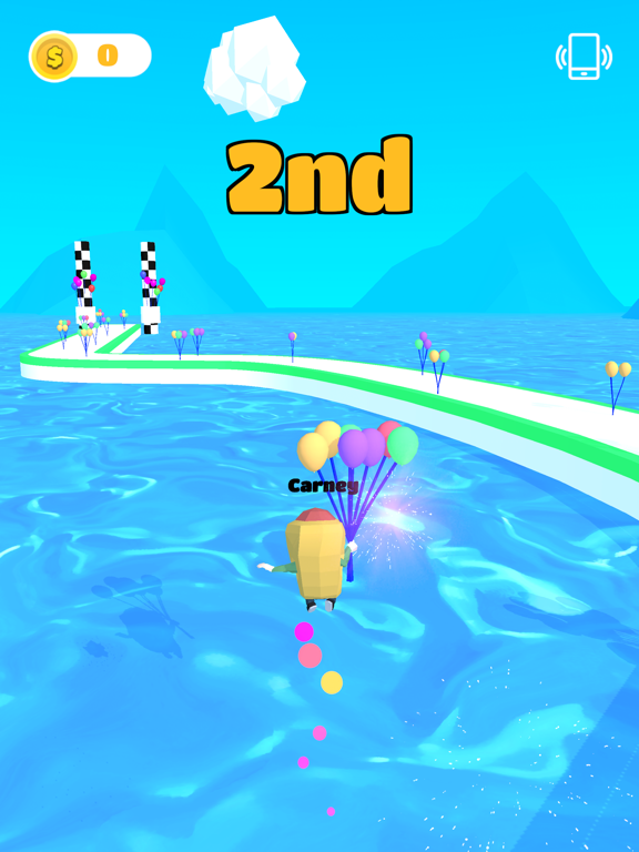 Screenshot #4 pour Balloon Racing