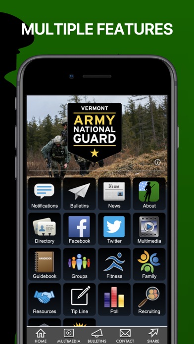 Vermont National Guard Screenshot