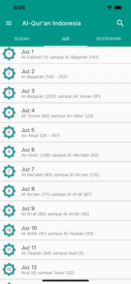 Game screenshot Al Quran Standar Indonesia apk