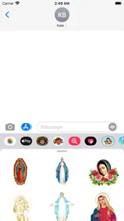 holy virgin mary stickers iphone screenshot 1