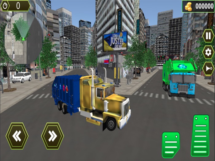 Trash Truck Driving Game