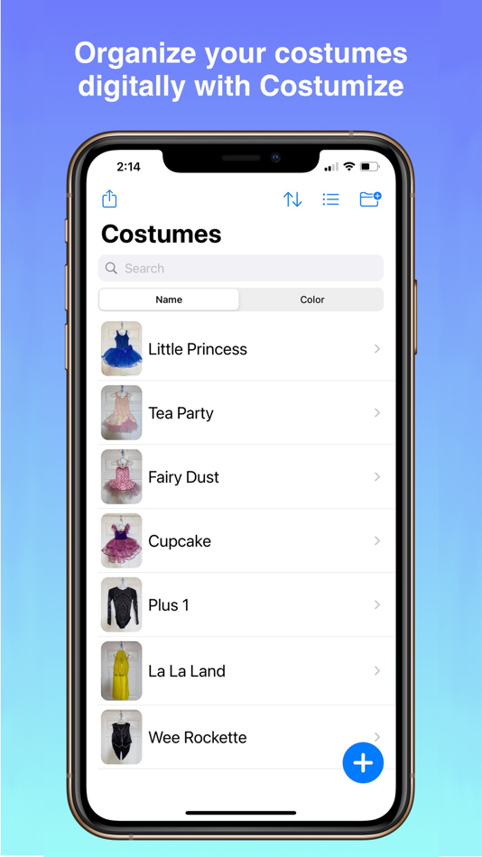 #1. Costumize - Digital Inventory (iOS) By: Open Brace
