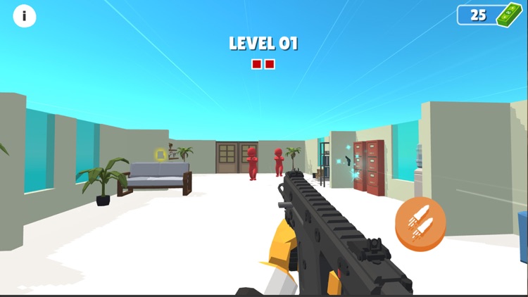 Bullet Hero-Slow Time Shooter screenshot-4