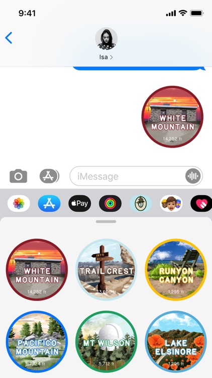 Outdoors Stickers