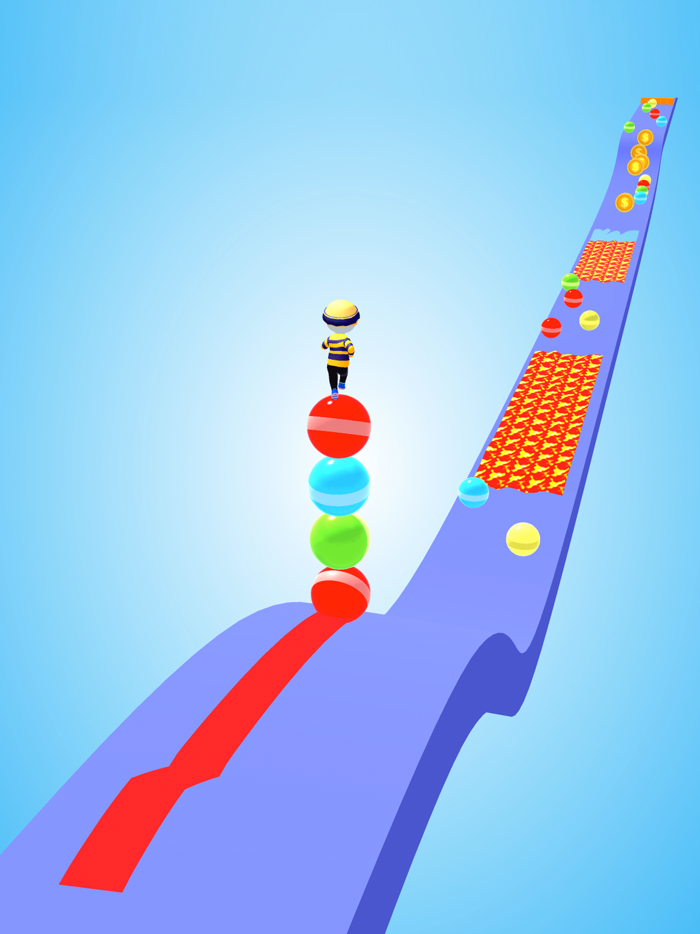 Ball Surfer - Giant Stack Rush