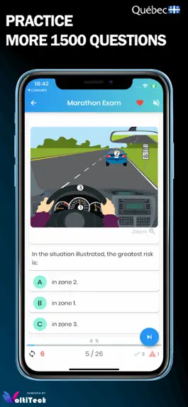 Game screenshot Quebec Driving Practice Test hack