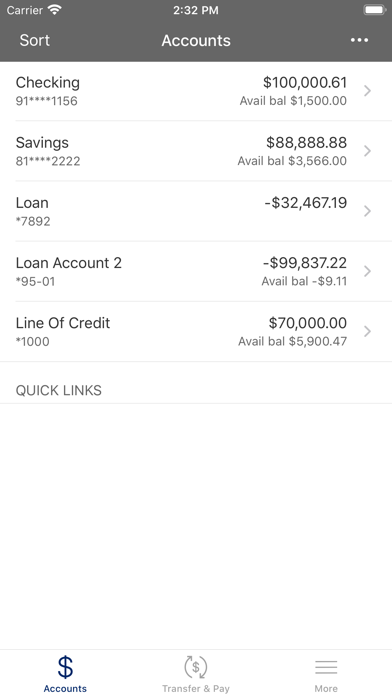 Worthington Federal Savings Screenshot
