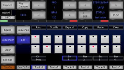 6X806 Drum Machine Synth Screenshot