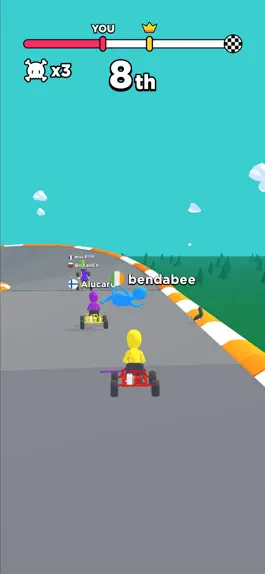 Game screenshot Kart Krash apk
