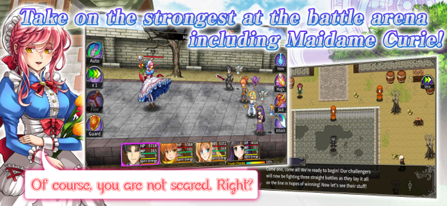 Screenshot ng RPG Asdivine Saga