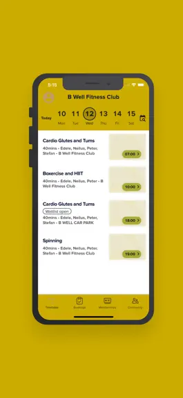 Game screenshot B Well Fitness Club hack