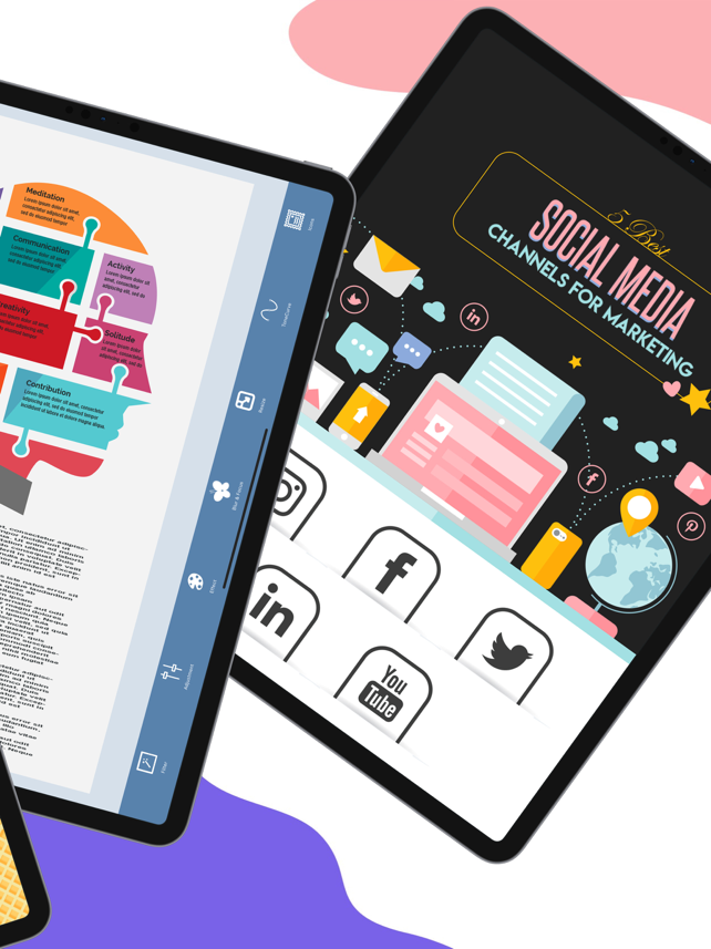 InfoGraphic and Poster Creator Screenshot