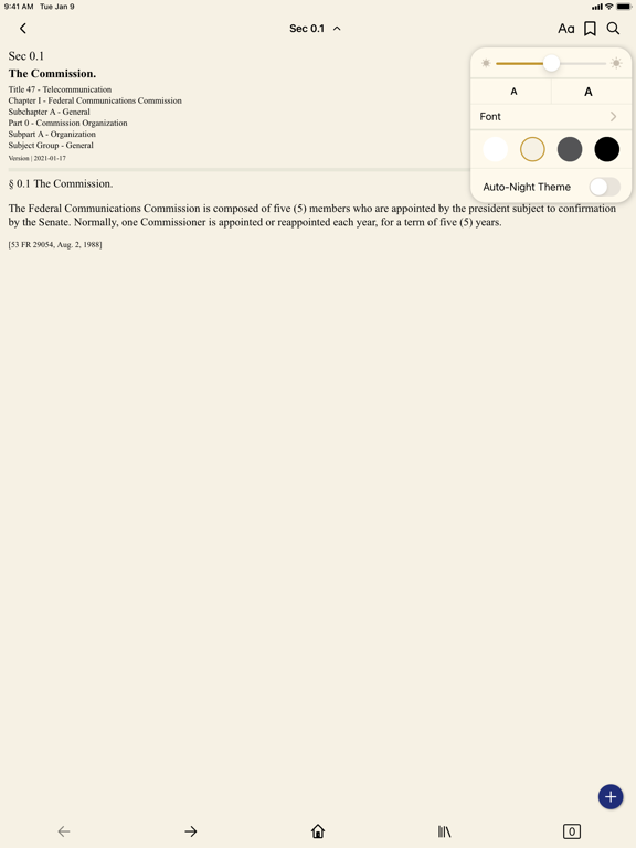 Screenshot #6 pour CFR 47 - Telecommunication