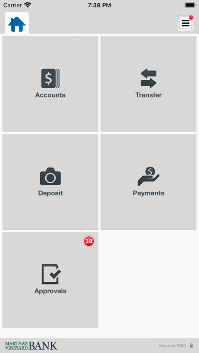 MV Bank Business Screenshot