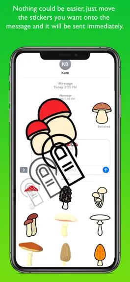 Game screenshot Mushroom Stickers Pro apk