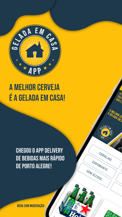 Gelada Em Casa APP Screenshot