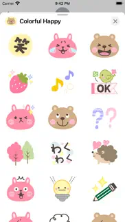 colorful happy emoji iphone screenshot 2