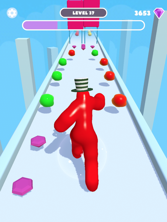 Jellyman Dash 3D: Run Gamesのおすすめ画像1