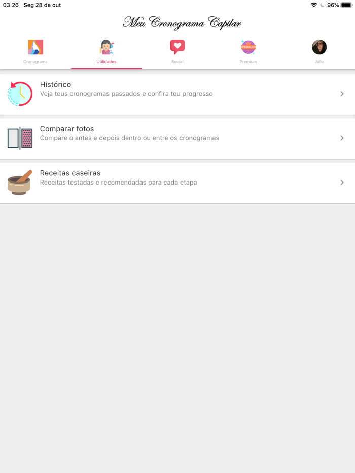 Meu Cronograma Capilar