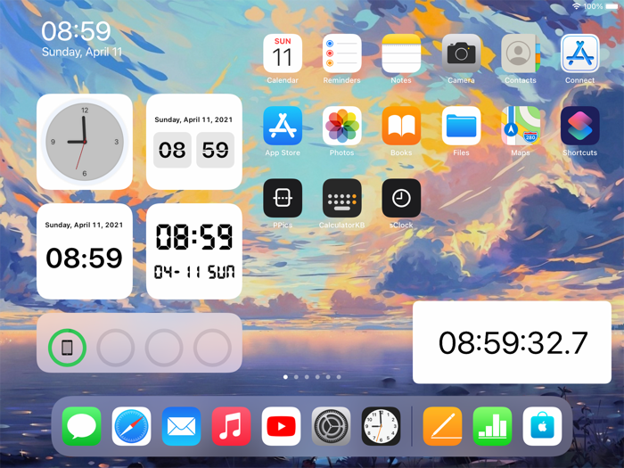 sClock - Floating Widgets