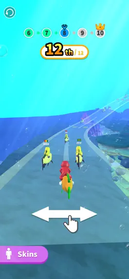 Game screenshot Underwater Race! mod apk