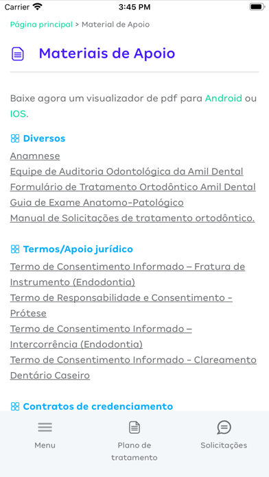 Credenciado Amil Dental Screenshot