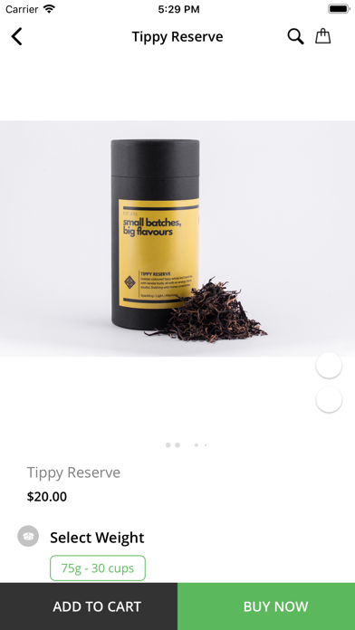 Rujani Tea Screenshot