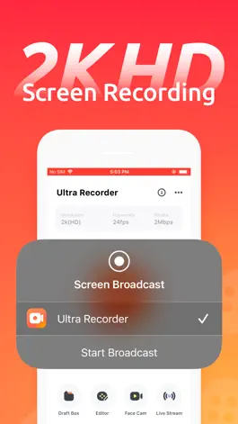 Game screenshot Ultra Recorder - Screen Record mod apk