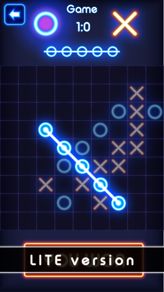 #3. Tic Tac Toe Lite - Puzzle Game (iOS) By: TINYSOFT
