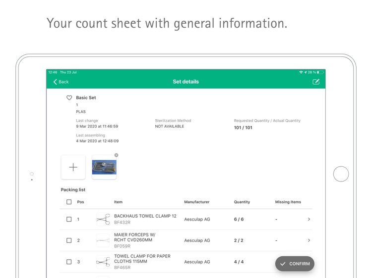 Tray Organizing Manager NG